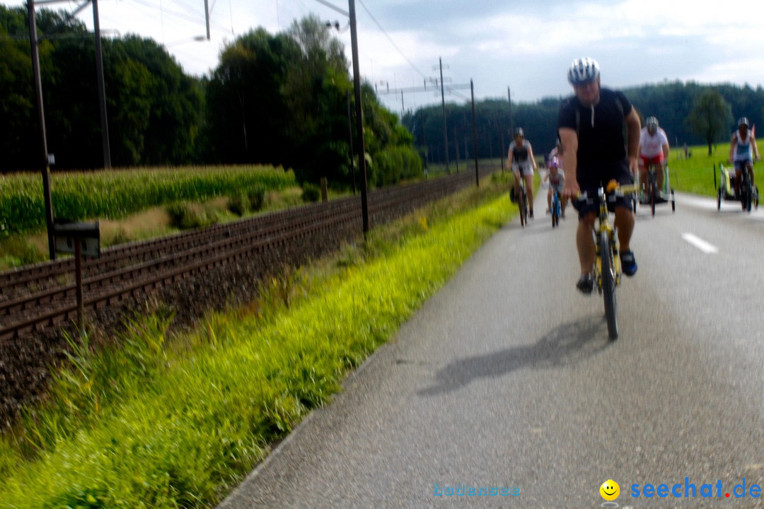SlowUp Romanshorn mit TEAM seechat.de Bodensee-Community, 27.08.17