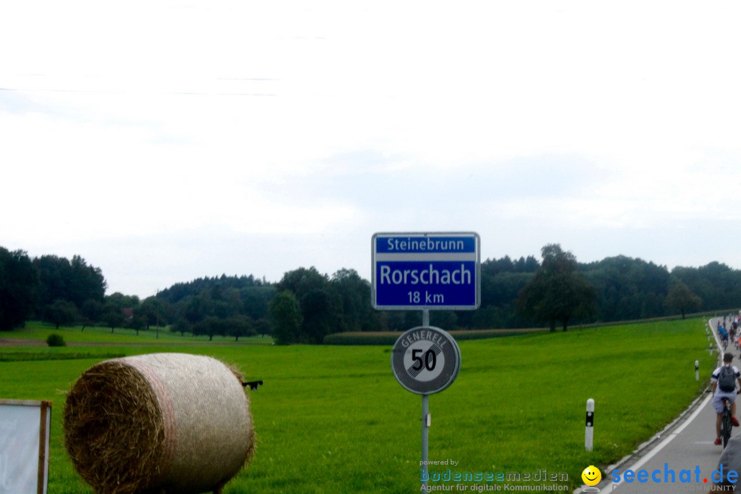 SlowUp Romanshorn mit TEAM seechat.de Bodensee-Community, 27.08.17