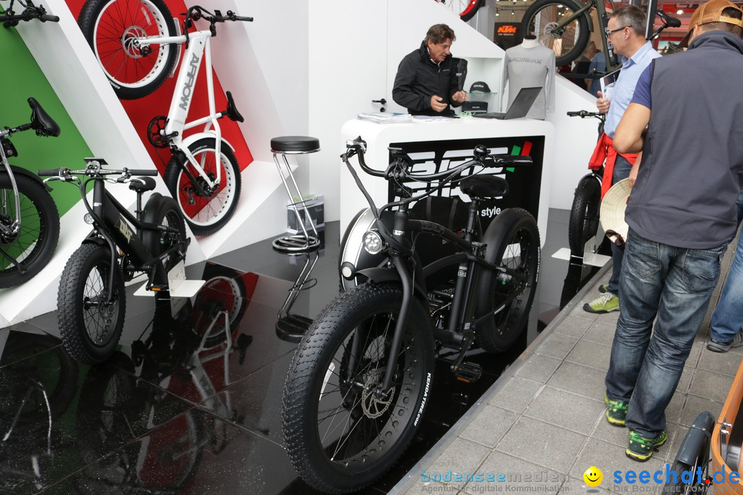 EUROBIKE 2017 - Die Messe der Fahrradtrends: Friedrrichshafen, 02.09.2017