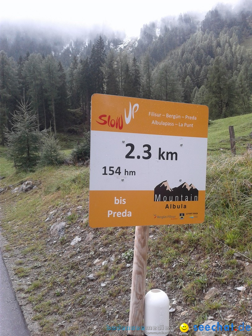 seechat.de Team beim SlowUp Mountain Albula Schweiz, 03.09.2017