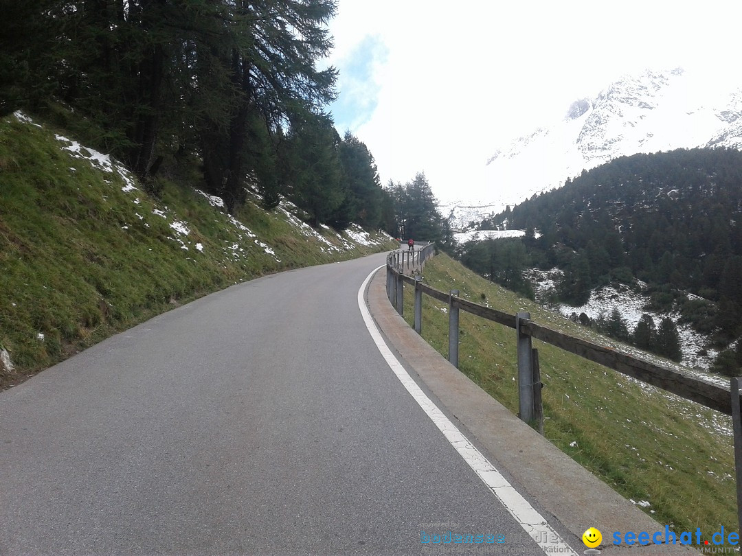 seechat.de Team beim SlowUp Mountain Albula Schweiz, 03.09.2017