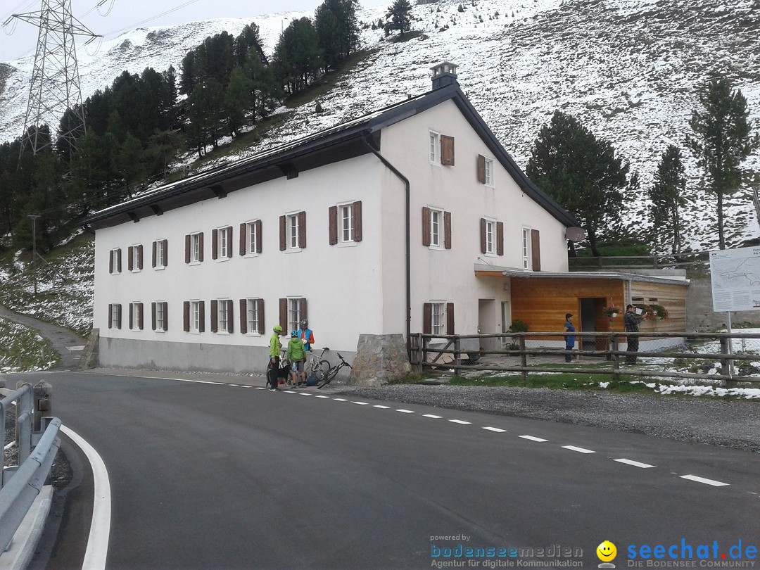 seechat.de Team beim SlowUp Mountain Albula Schweiz, 03.09.2017