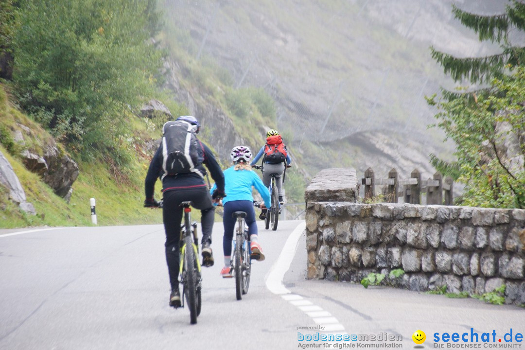 seechat.de Team beim SlowUp Mountain Albula Schweiz, 03.09.2017