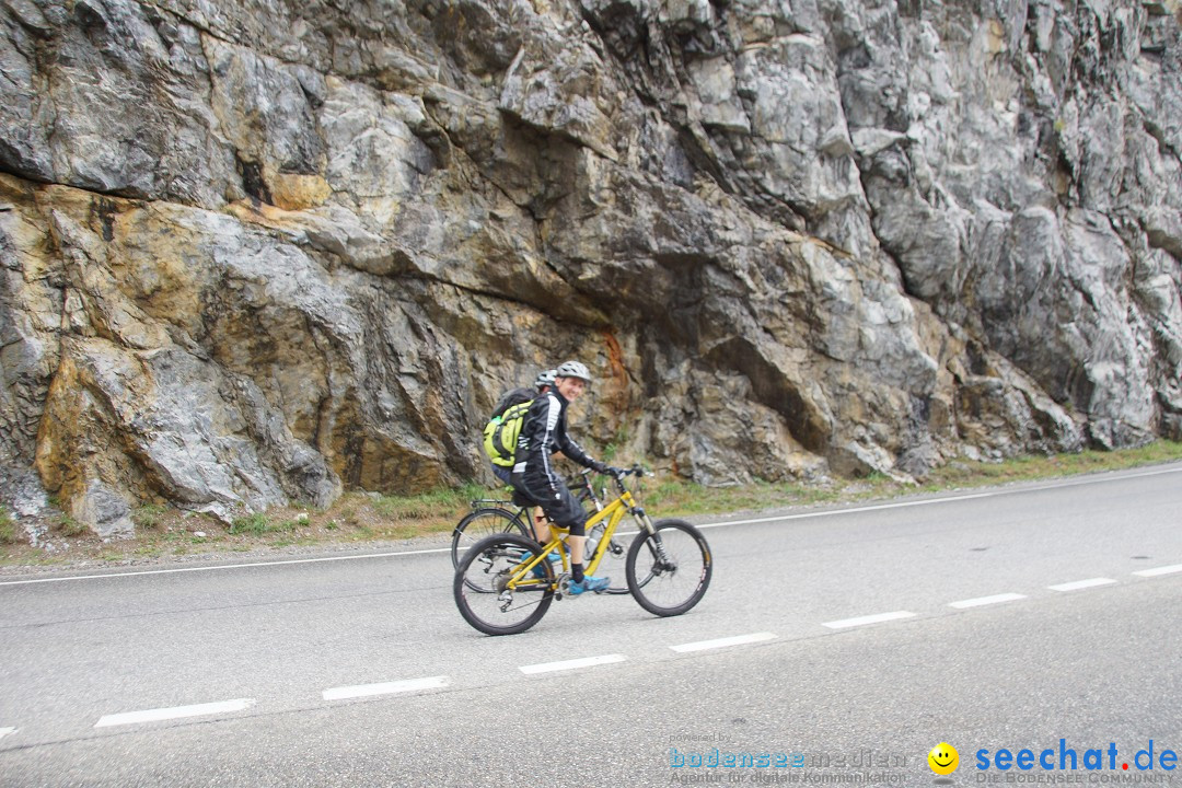 seechat.de Team beim SlowUp Mountain Albula Schweiz, 03.09.2017