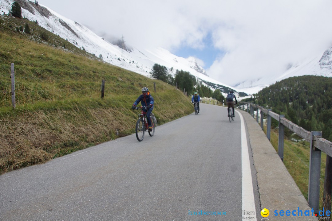 seechat.de Team beim SlowUp Mountain Albula Schweiz, 03.09.2017