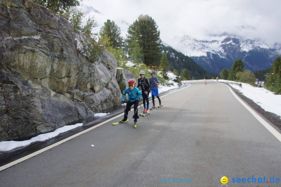 seechat.de Team beim SlowUp Mountain Albula Schweiz, 03.09.2017
