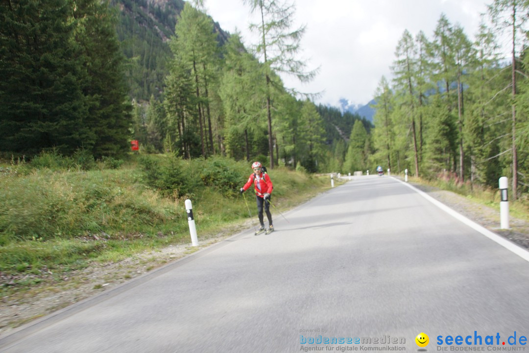 seechat.de Team beim SlowUp Mountain Albula Schweiz, 03.09.2017