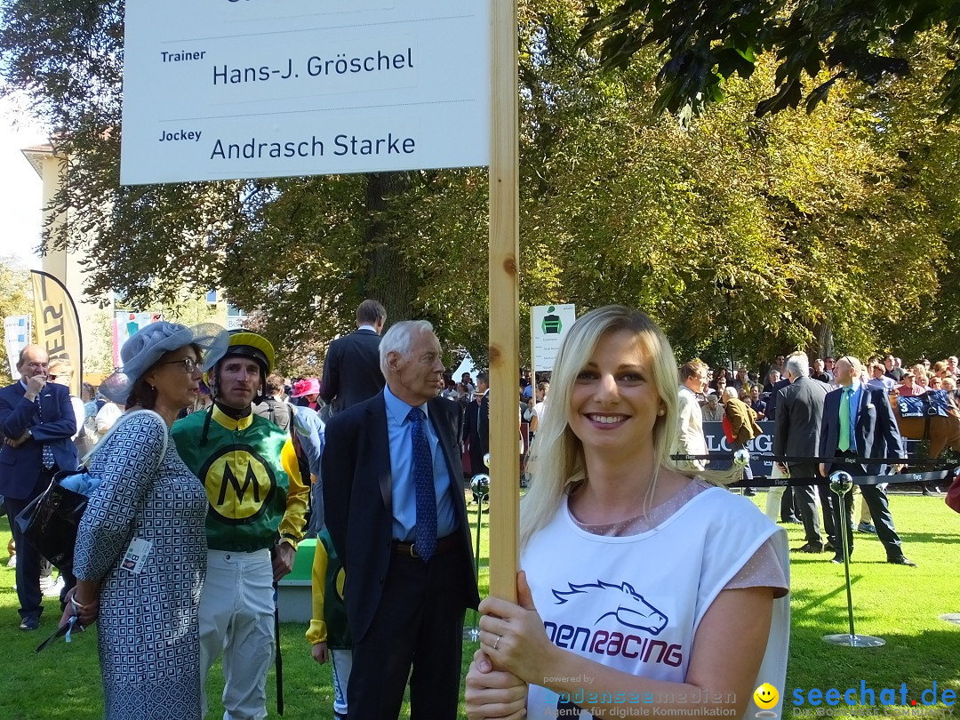 Pferderennen: Baden-Racing - GROSSE WOCHE 2017: Baden-Baden, 03.09.2017