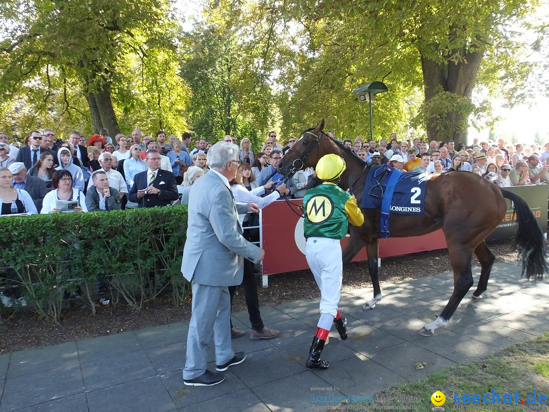 Pferderennen: Baden-Racing - GROSSE WOCHE 2017: Baden-Baden, 03.09.2017