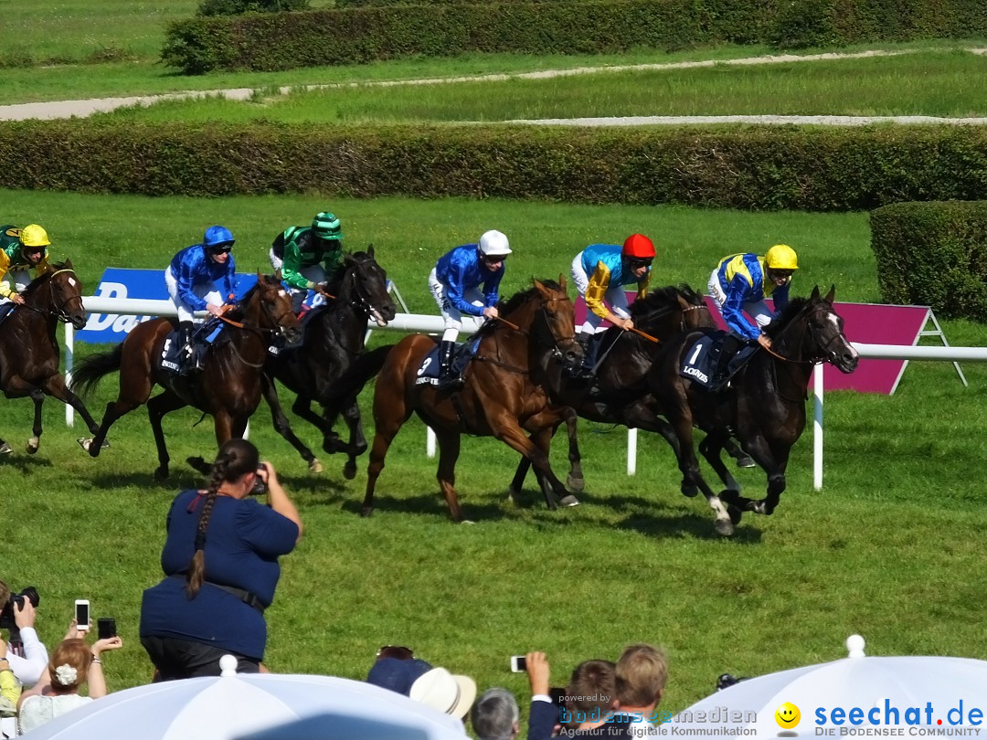 Pferderennen: Baden-Racing - GROSSE WOCHE 2017: Baden-Baden, 03.09.2017