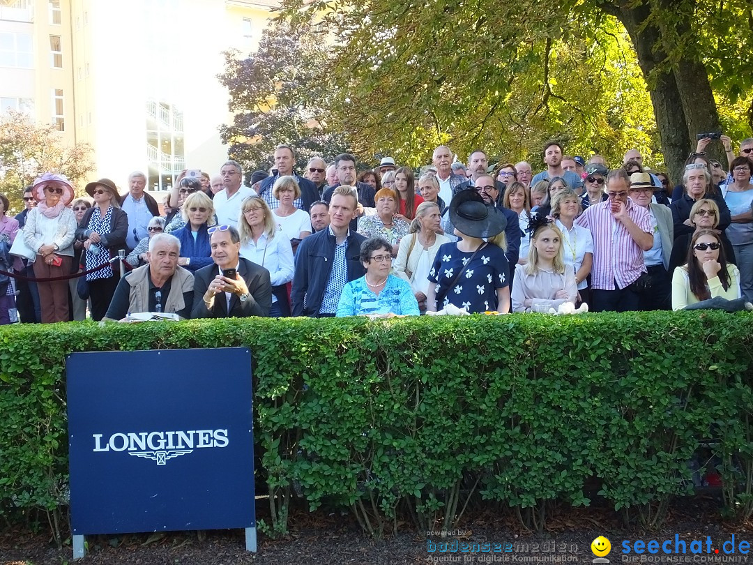 Pferderennen: Baden-Racing - GROSSE WOCHE 2017: Baden-Baden, 03.09.2017