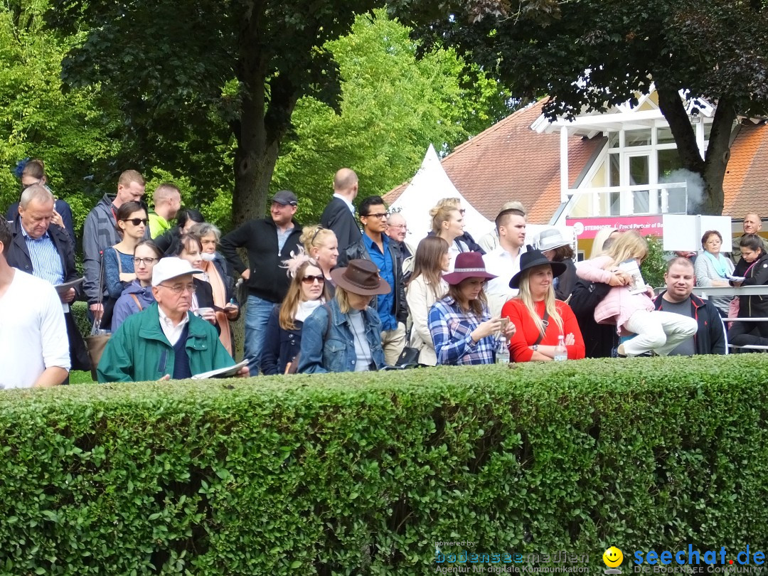 Pferderennen: Baden-Racing - GROSSE WOCHE 2017: Baden-Baden, 03.09.2017