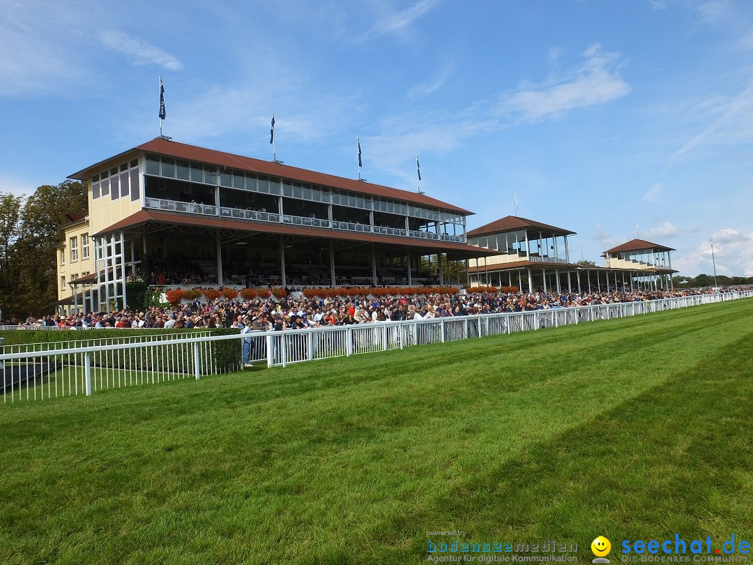 Pferderennen: Baden-Racing - GROSSE WOCHE 2017: Baden-Baden, 03.09.2017