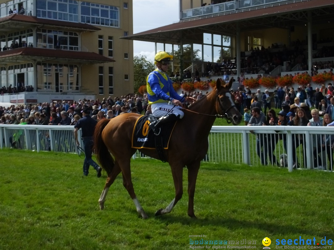 Pferderennen: Baden-Racing - GROSSE WOCHE 2017: Baden-Baden, 03.09.2017