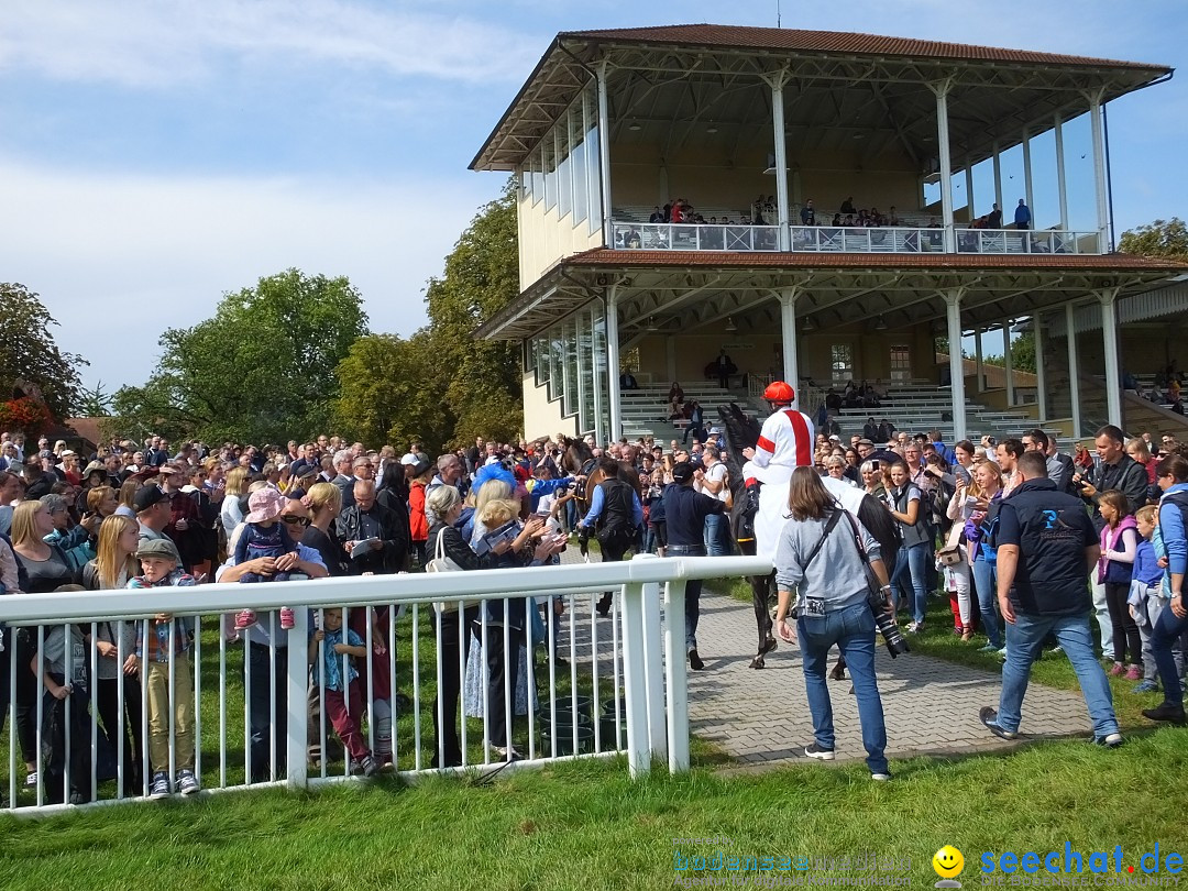 Pferderennen: Baden-Racing - GROSSE WOCHE 2017: Baden-Baden, 03.09.2017