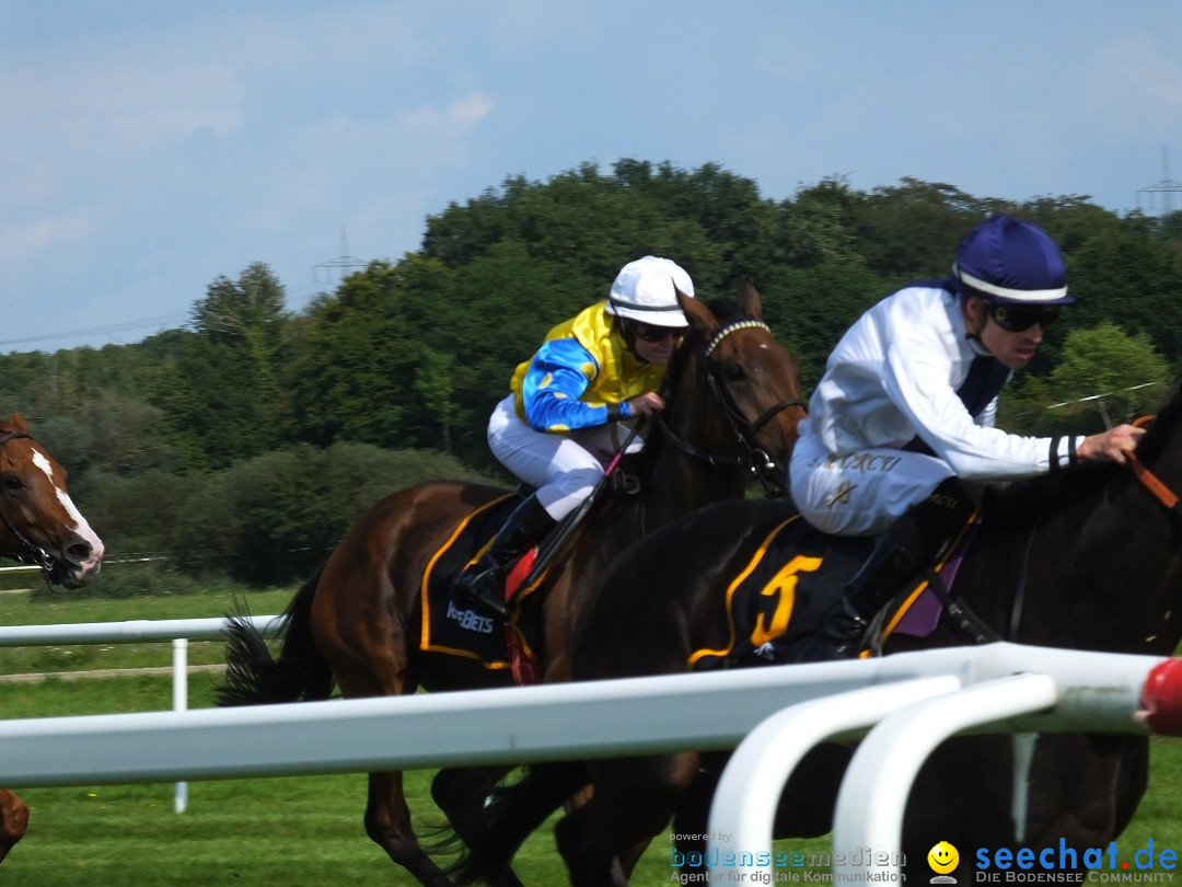 Pferderennen: Baden-Racing - GROSSE WOCHE 2017: Baden-Baden, 03.09.2017