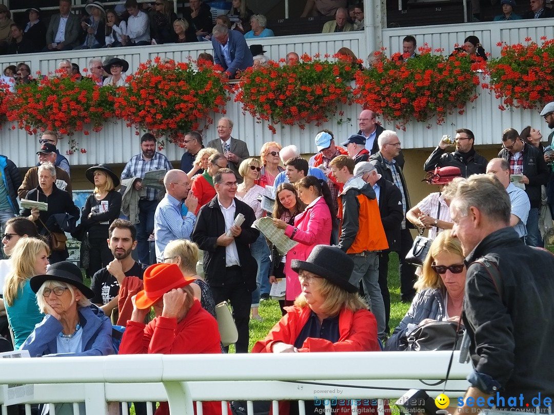 Pferderennen: Baden-Racing - GROSSE WOCHE 2017: Baden-Baden, 03.09.2017