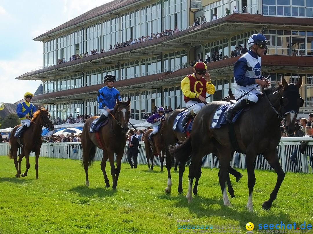 Pferderennen: Baden-Racing - GROSSE WOCHE 2017: Baden-Baden, 03.09.2017