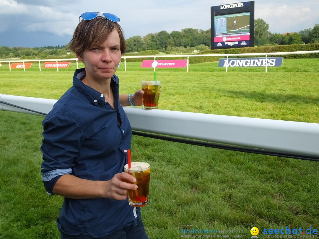 Pferderennen: Baden-Racing - GROSSE WOCHE 2017: Baden-Baden, 03.09.2017