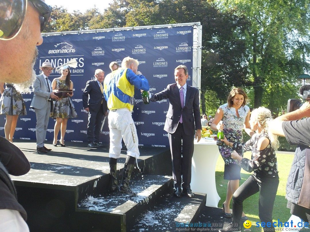 Pferderennen: Baden-Racing - GROSSE WOCHE 2017: Baden-Baden, 03.09.2017