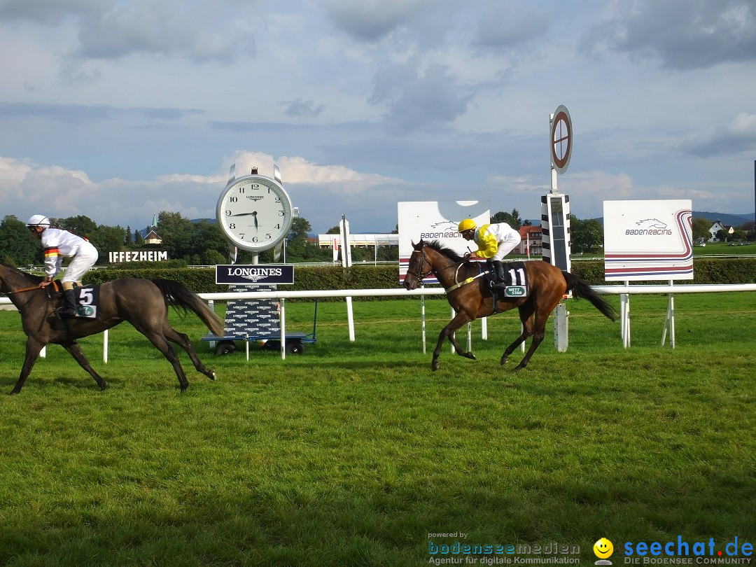 Pferderennen: Baden-Racing - GROSSE WOCHE 2017: Baden-Baden, 03.09.2017