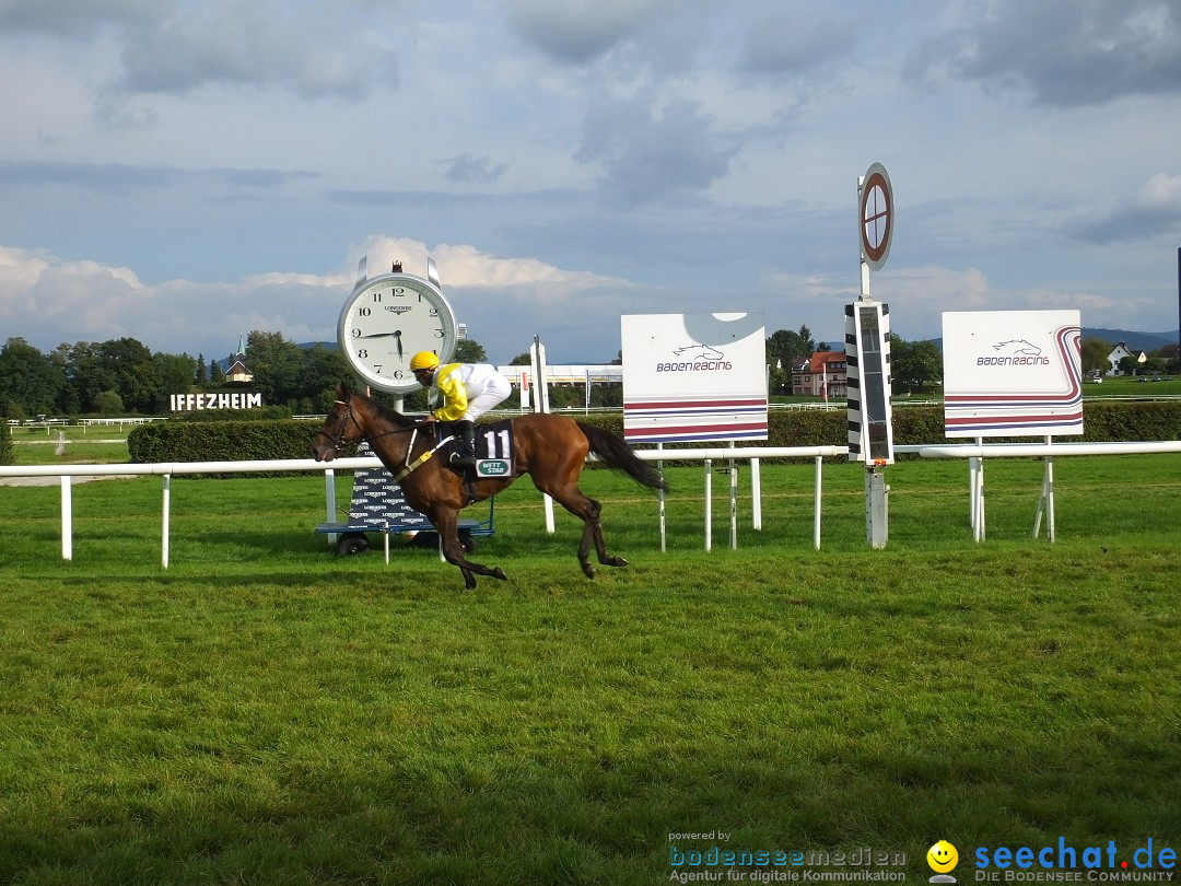 Pferderennen: Baden-Racing - GROSSE WOCHE 2017: Baden-Baden, 03.09.2017