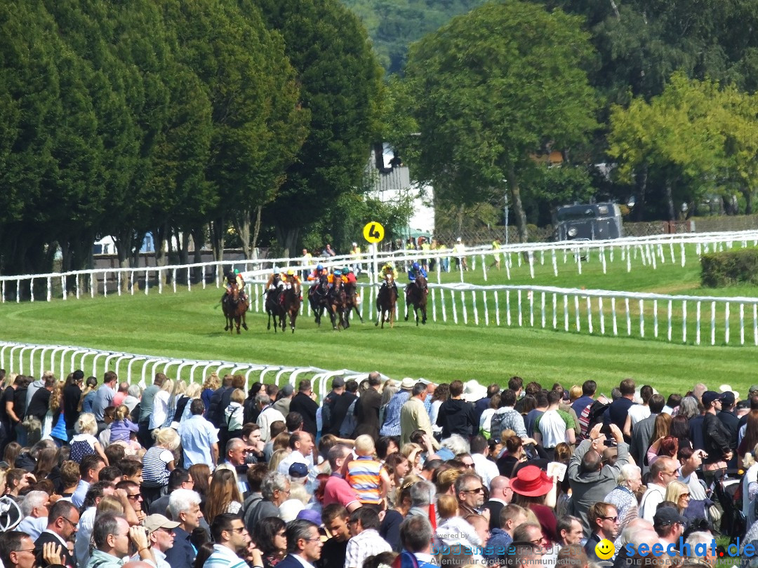 Pferderennen: Baden-Racing - GROSSE WOCHE 2017: Baden-Baden, 03.09.2017