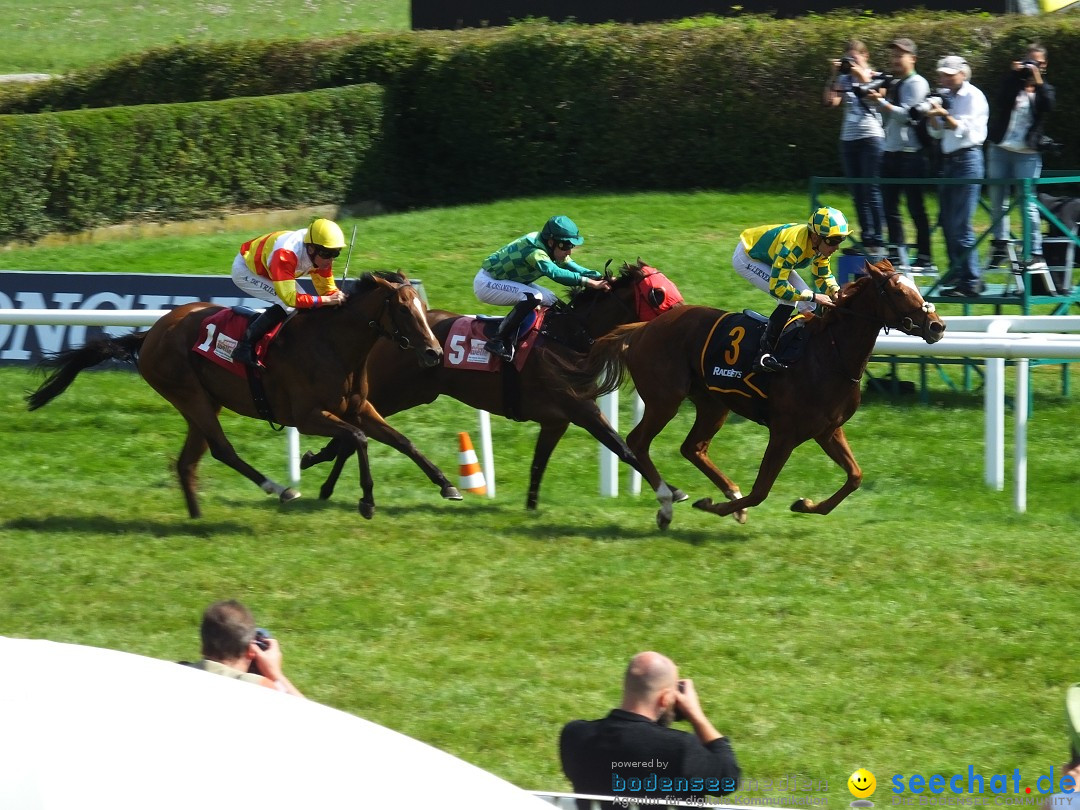 Pferderennen: Baden-Racing - GROSSE WOCHE 2017: Baden-Baden, 03.09.2017