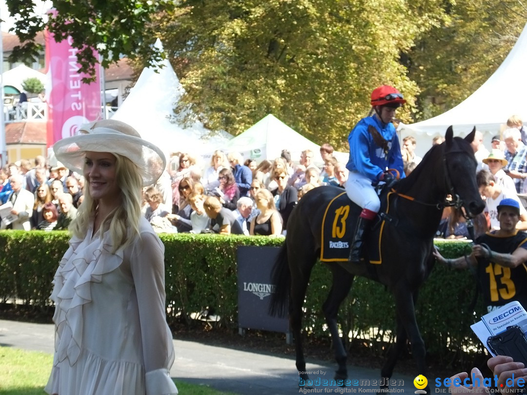 Pferderennen: Baden-Racing - GROSSE WOCHE 2017: Baden-Baden, 03.09.2017
