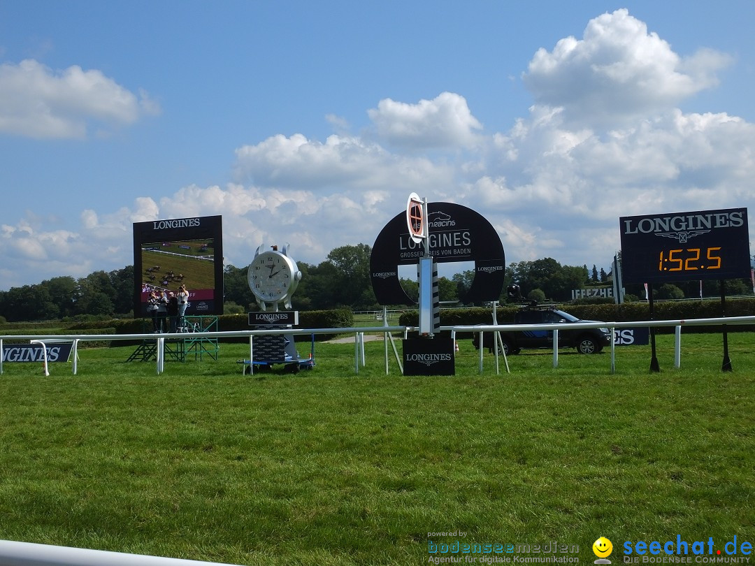 Pferderennen: Baden-Racing - GROSSE WOCHE 2017: Baden-Baden, 03.09.2017