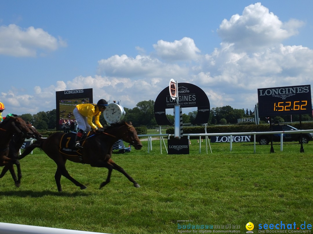 Pferderennen: Baden-Racing - GROSSE WOCHE 2017: Baden-Baden, 03.09.2017