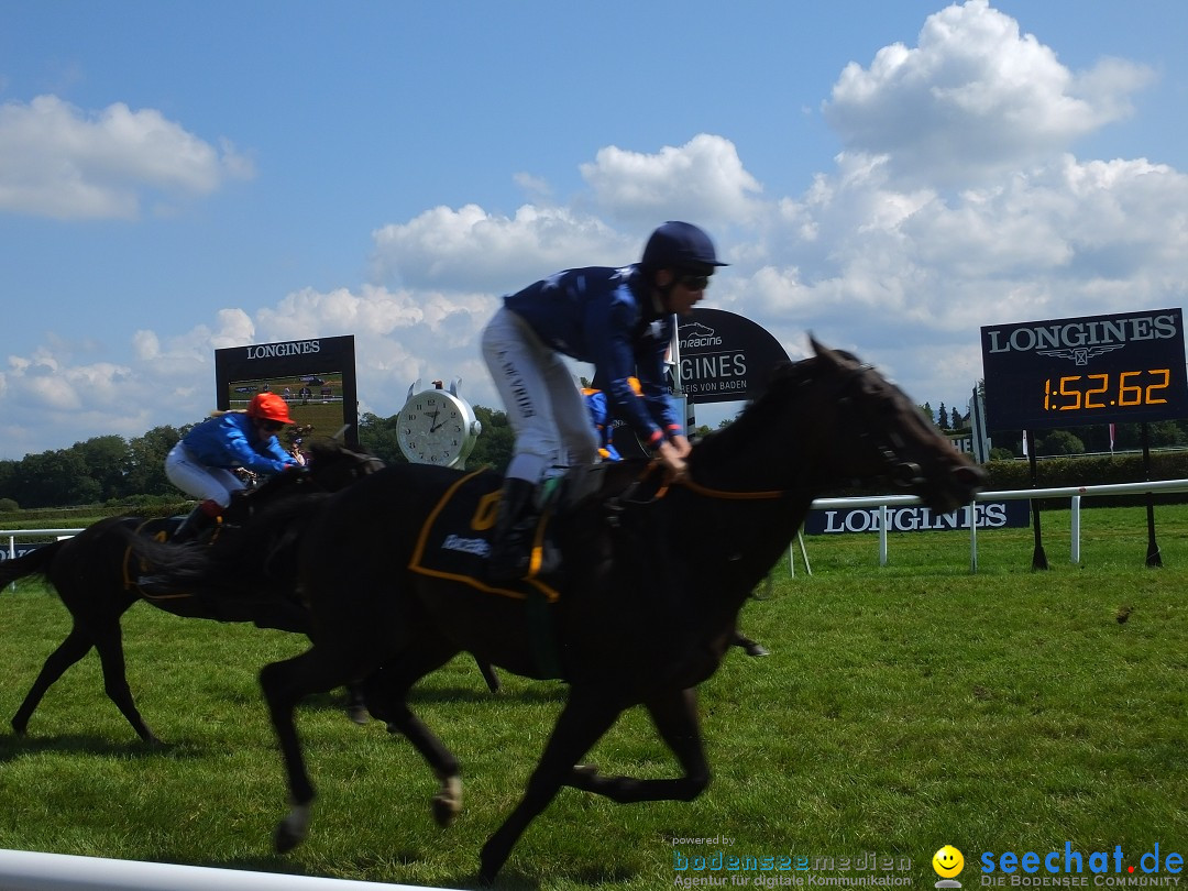Pferderennen: Baden-Racing - GROSSE WOCHE 2017: Baden-Baden, 03.09.2017