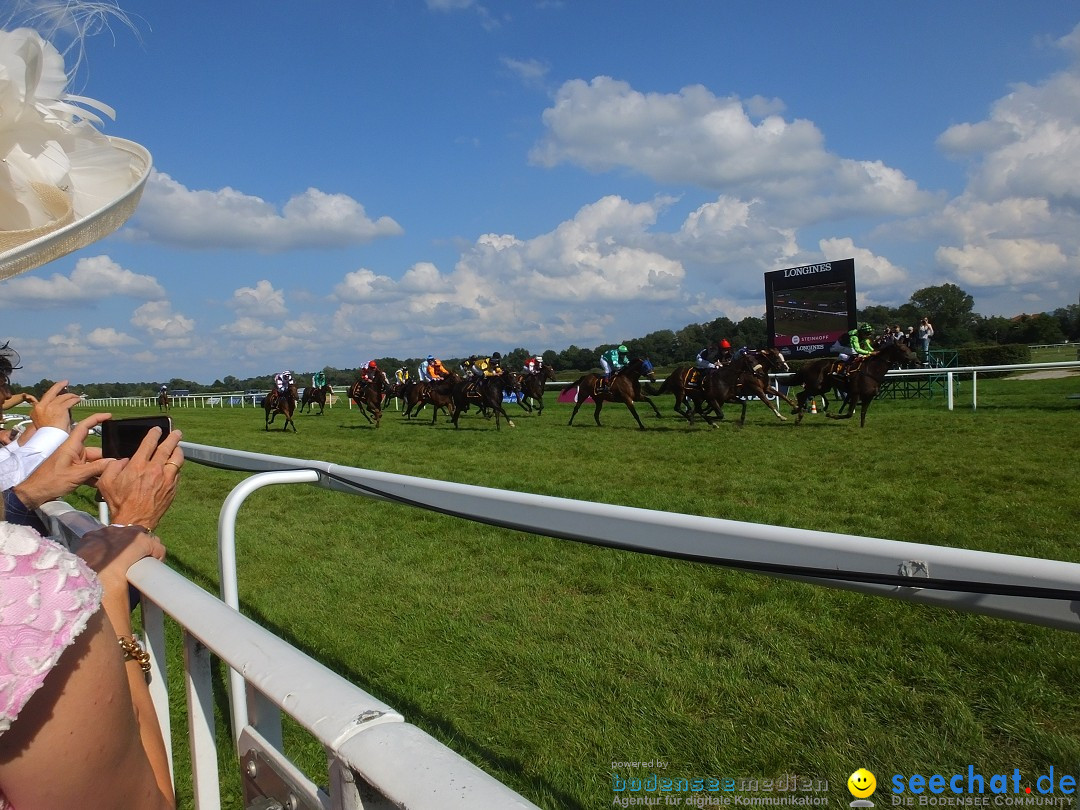 Pferderennen: Baden-Racing - GROSSE WOCHE 2017: Baden-Baden, 03.09.2017