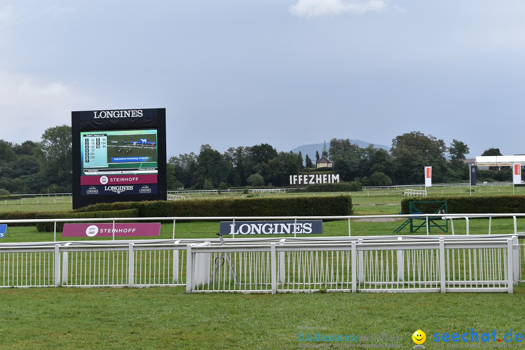 Pferderennen: Baden-Racing - GROSSE WOCHE 2017: Baden-Baden, 03.09.2017