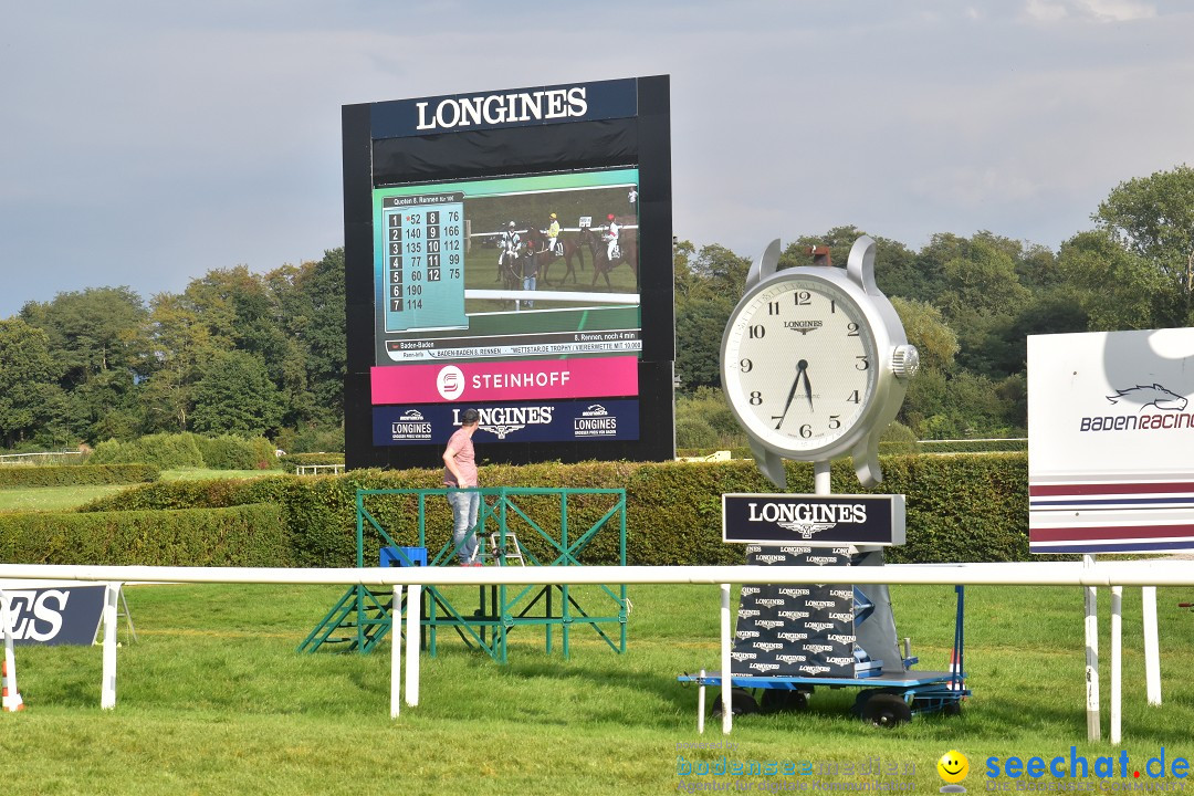 Pferderennen: Baden-Racing - GROSSE WOCHE 2017: Baden-Baden, 03.09.2017