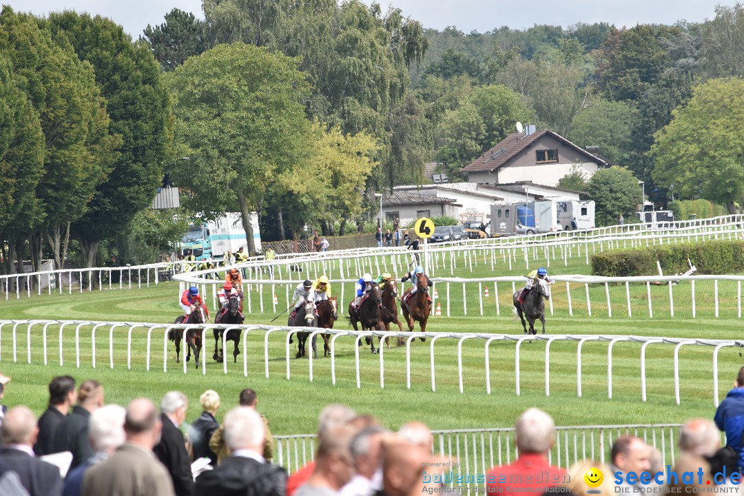 Pferderennen: Baden-Racing - GROSSE WOCHE 2017: Baden-Baden, 03.09.2017