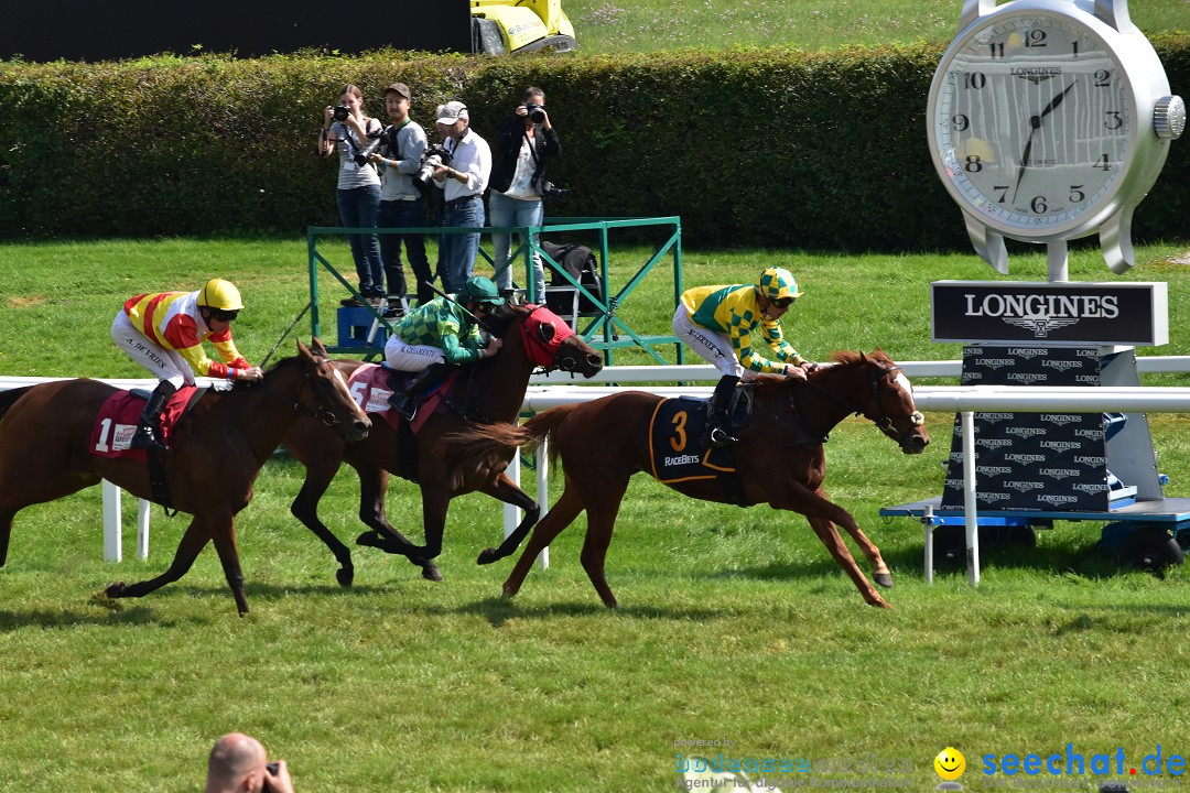 Pferderennen: Baden-Racing - GROSSE WOCHE 2017: Baden-Baden, 03.09.2017