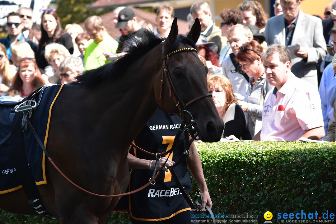 Pferderennen: Baden-Racing - GROSSE WOCHE 2017: Baden-Baden, 03.09.2017