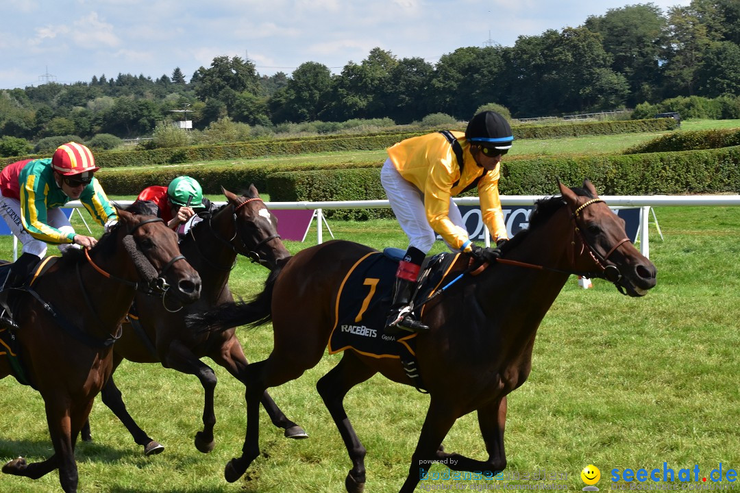 Pferderennen: Baden-Racing - GROSSE WOCHE 2017: Baden-Baden, 03.09.2017