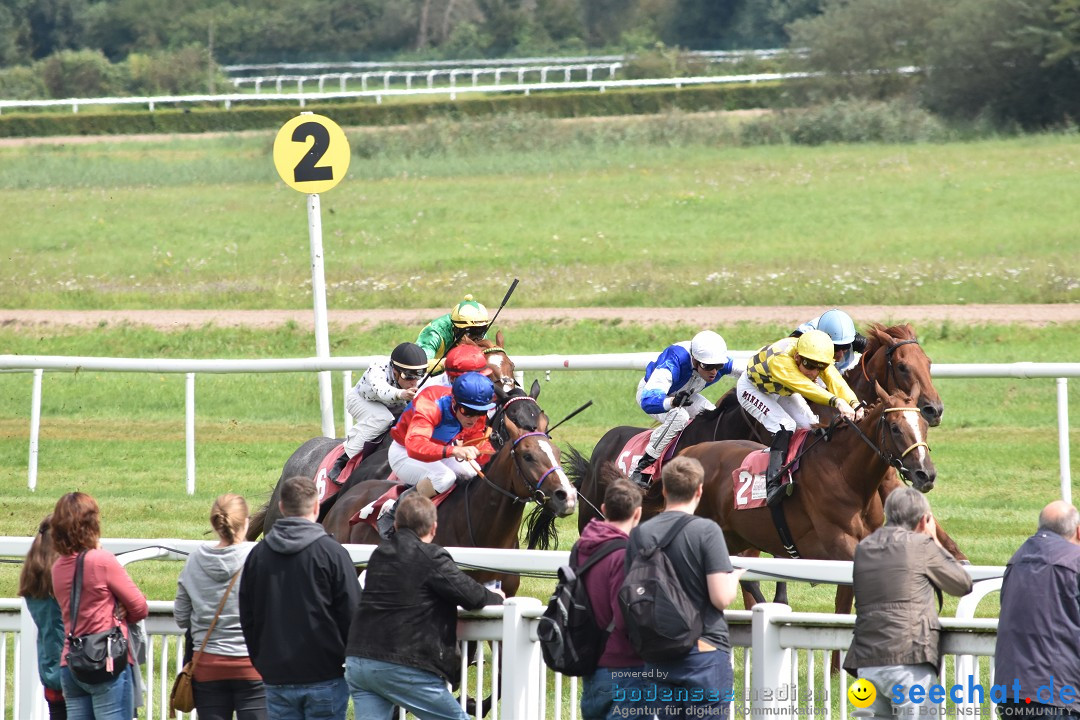 Pferderennen: Baden-Racing - GROSSE WOCHE 2017: Baden-Baden, 03.09.2017