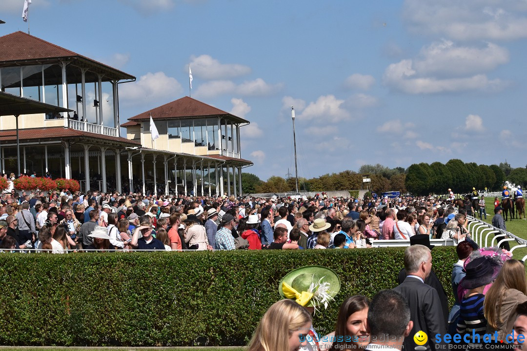 Pferderennen: Baden-Racing - GROSSE WOCHE 2017: Baden-Baden, 03.09.2017