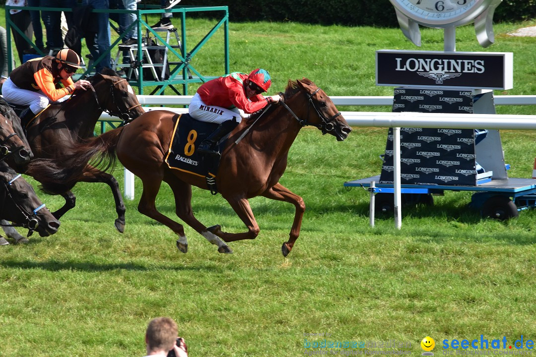 Pferderennen: Baden-Racing - GROSSE WOCHE 2017: Baden-Baden, 03.09.2017