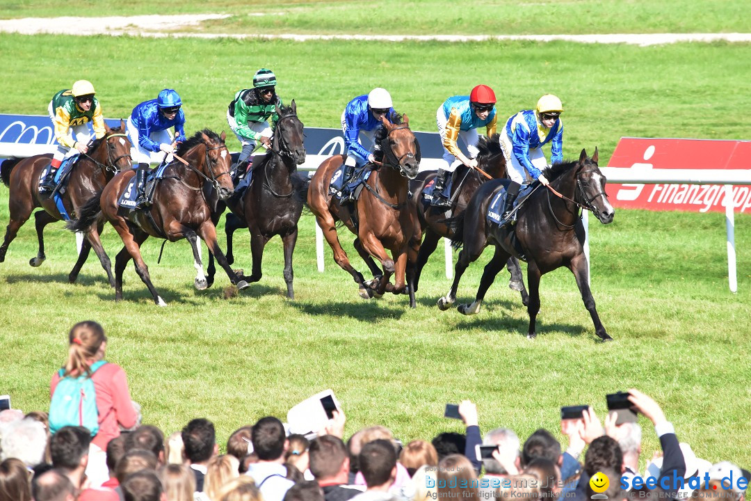 Pferderennen: Baden-Racing - GROSSE WOCHE 2017: Baden-Baden, 03.09.2017