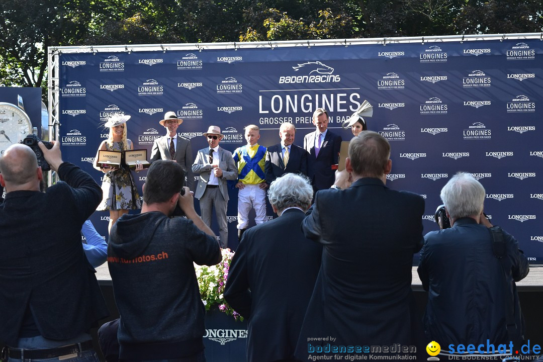 Pferderennen: Baden-Racing - GROSSE WOCHE 2017: Baden-Baden, 03.09.2017