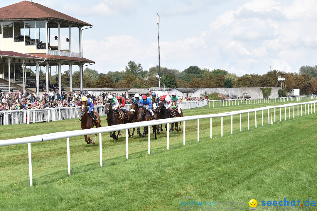 Pferderennen: Baden-Racing - GROSSE WOCHE 2017: Baden-Baden, 03.09.2017