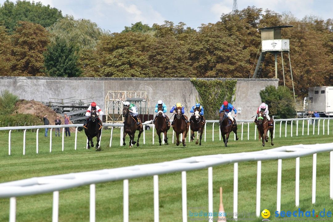 Pferderennen: Baden-Racing - GROSSE WOCHE 2017: Baden-Baden, 03.09.2017