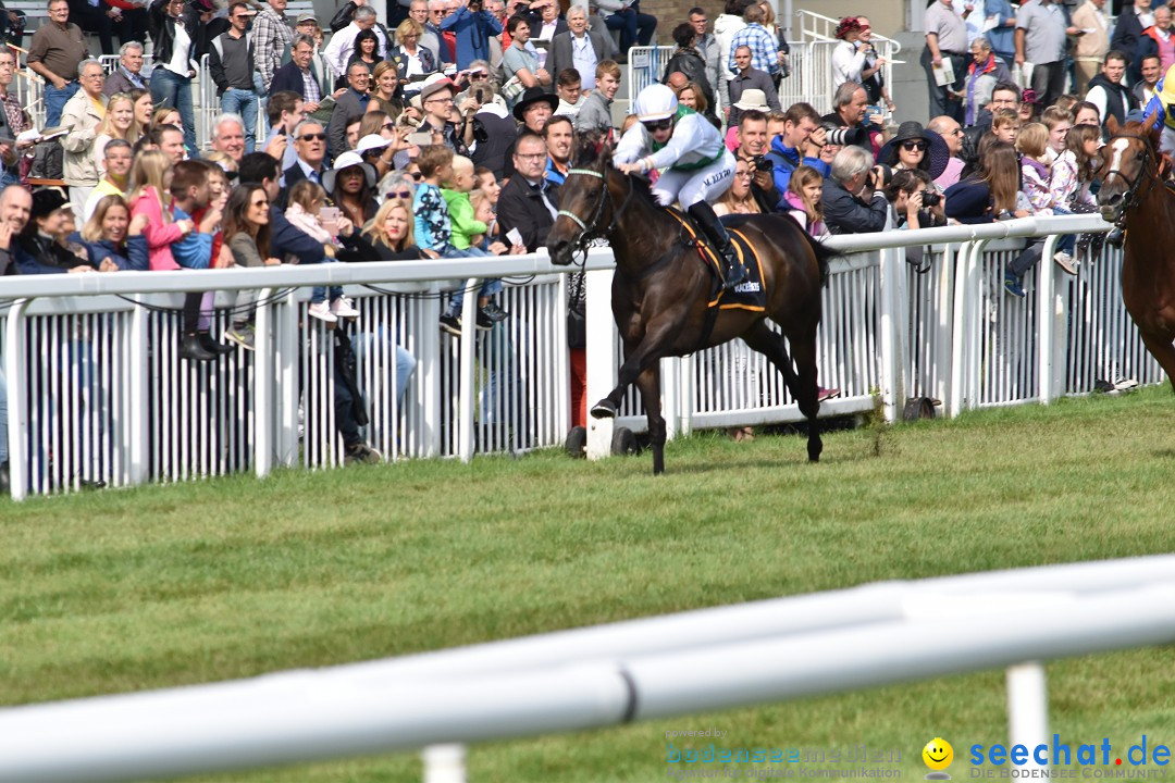 Pferderennen: Baden-Racing - GROSSE WOCHE 2017: Baden-Baden, 03.09.2017