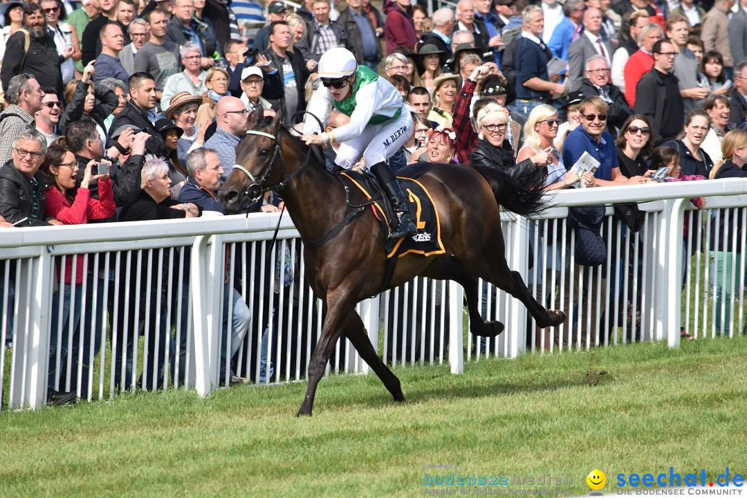 Pferderennen: Baden-Racing - GROSSE WOCHE 2017: Baden-Baden, 03.09.2017