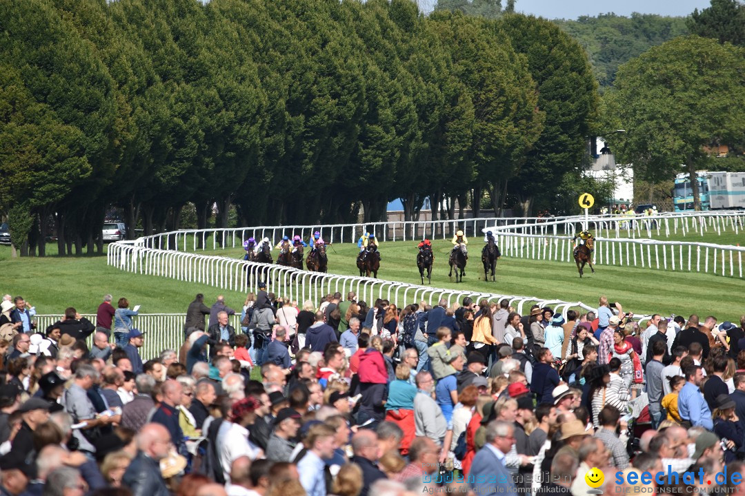 Pferderennen: Baden-Racing - GROSSE WOCHE 2017: Baden-Baden, 03.09.2017