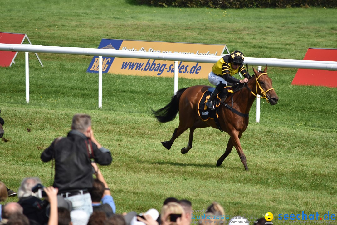 Pferderennen: Baden-Racing - GROSSE WOCHE 2017: Baden-Baden, 03.09.2017